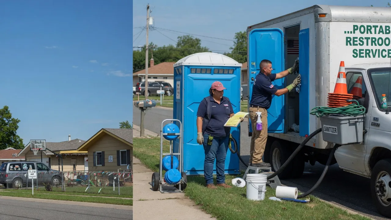 Porta Potty Rental in Powderly, TX near me